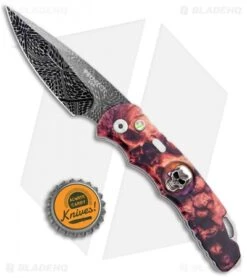 Pro-Tech TR-5 Skull Tactical Response Auto Knife Red Skulls (3.25" Damascus) 9 Pro-Tech TR-5 Skull Tactical Response Auto Knife Red Skulls (3.25" Damascus) -Knife Sale Shop Protech TR 5 Skull Tactical Response Auto Red Skulls Damascus BHQ 107362 jr bottlecap