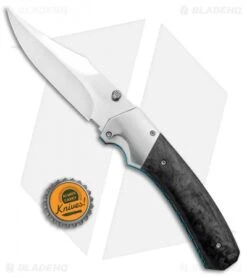 Rainy & Cory Vallotton Freedom Fighter D/A Automatic Knife Carbon Fiber #10 -Knife Sale Shop Rainy and Cory Vallotton Freedom Fighter DA Auto CF 10 BHQ 92836 jr bottlecap