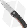 Real Steel Akuma Liner Lock Knife Black G-10/Orange Liners (3.8" Satin) -Knife Sale Shop Real Steel Akuma Black Orange BHQ 114435 jr