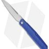Real Steel G5 Metamorph Front Flipper Knife Blue Aluminum (3.5" Satin) RS7838 -Knife Sale Shop Real Steel G5 Metamorph Mk.II FF Blue Aluminum Satin BHQ 93369 jr