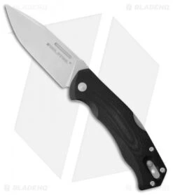 Real Steel H7 Free Lockback Knife Black G-10 (3.5" Satin) RS7797