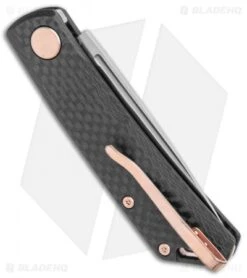 Real Steel LUNA Premium Slip Joint Knife Carbon Fiber (2.75" Satin S35VN) -Knife Sale Shop Real Steel LUNA Premium CF Copper HW RS7005 BHQ 111855 jr side