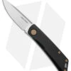 Real Steel Luna Slip Joint Knife Black G-10 (2.8" Satin) -Knife Sale Shop Real Steel Luna SJ Black G 10 Satin BHQ 117809 jr