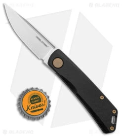 Real Steel Luna Slip Joint Knife Black G-10 (2.8" Satin) 9 Real Steel Luna Slip Joint Knife Black G-10 (2.8" Satin) -Knife Sale Shop Real Steel Luna SJ Black G 10 Satin BHQ 117809 jr bottlecap