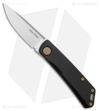 Real Steel Luna Slip Joint Knife Black G-10 (2.8" Satin) 3 Real Steel Luna Slip Joint Knife Black G-10 (2.8" Satin)