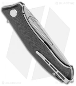 Real Steel Lynx Liner Lock Knife Carbon Fiber (3.5" Satin) -Knife Sale Shop Real Steel Lynx CF RS9213 BHQ 111858 jr side