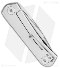 Real Steel Phasma Frame Lock Knife Stainless Steel Groove (3.25" Satin D2) 8 Real Steel Phasma Frame Lock Knife Stainless Steel Groove (3.25" Satin D2) -Knife Sale Shop Real Steel PHASMA D2 FREE RS9224 BHQ 111860 LS Side 2