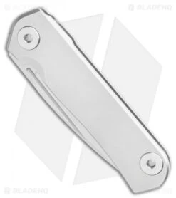 Real Steel Phasma Frame Lock Knife Stainless Steel Groove (3.25" Satin D2) 7 Real Steel Phasma Frame Lock Knife Stainless Steel Groove (3.25" Satin D2) -Knife Sale Shop Real Steel PHASMA D2 FREE RS9224 BHQ 111860 LS Spine 2