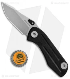 Real Steel Precision Frame Lock Folding Knife Black (2.88" Stonewash) 3001 -Knife Sale Shop Real Steel Precision FL Black SW 5122B BHQ 87810 jr bottlecap