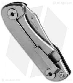 Real Steel Precision Frame Lock Folding Knife Black (2.88" Stonewash) 3001 -Knife Sale Shop Real Steel Precision FL Black SW 5122B BHQ 87810 jr side