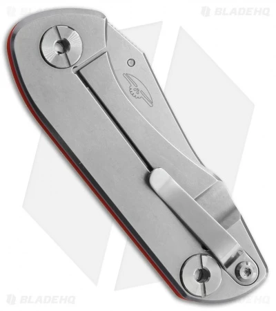 Real Steel Precision Frame Lock Folding Knife Orange (2.88" Stonewash) RS5122 4 Real Steel Precision Frame Lock Folding Knife Orange (2.88" Stonewash) RS5122 - Image 2