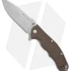 Real Steel T101 Thor Liner Lock Knife Brown G-10 (3.75" Stonewash) RS7522 -Knife Sale Shop Real Steel T101 Thor Manual Brown G 10 SW BP 23947 jr