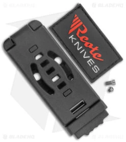 Reate Knives Reate EXO Gravity Bayonet Knife Titanium/Black G-10 (3.75" Two Tone PVD) -Knife Sale Shop Reate EXO Gravity Double Edge Ti Black G 10 PVD BHQ 142279 jr extra