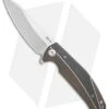Reate Knives Reate K-1 Frame Lock Flipper Knife Carbon Fiber/Bronze Ti (3.8" Stonewash) -Knife Sale Shop Reate K 1 cf bronze ti sw BHQ 74961 er