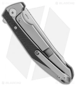 Reate Knives Reate K-1 Frame Lock Flipper Knife Carbon Fiber/Titanium (3.8" Hand Satin) 8 Reate Knives Reate K-1 Frame Lock Flipper Knife Carbon Fiber/Titanium (3.8" Hand Satin) -Knife Sale Shop Reate K 1 cf ti hand satin BHQ 70993 er side