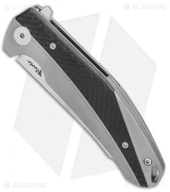 Reate Knives Reate K-1 Frame Lock Flipper Knife Carbon Fiber/Titanium (3.8" Hand Satin) 7 Reate Knives Reate K-1 Frame Lock Flipper Knife Carbon Fiber/Titanium (3.8" Hand Satin) -Knife Sale Shop Reate K 1 cf ti hand satin BHQ 70993 er spine