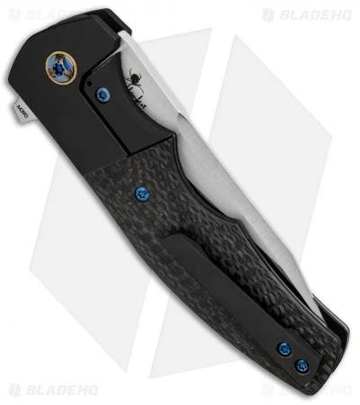 Reate Knives Reate Kirby Lambert Crossroads Liner Lock Knife Black Ti/CF (3.54" Satin) 5 Reate Knives Reate Kirby Lambert Crossroads Liner Lock Knife Black Ti/CF (3.54" Satin) - Image 3