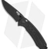 SOG Banner Spring Assisted Knife Black Aluminum (3.5" Black) BA1001 2 SOG Banner Spring Assisted Knife Black Aluminum (3.5" Black) BA1001 -Knife Sale Shop SOG Banner black aluminum black BA1001 BHQ 52223 er