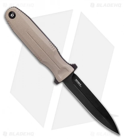 SOG Knives Pentagon FX Fixed Blade Knife Flat Dark Earth G10 (4.75" Black) 3 SOG Knives Pentagon FX Fixed Blade Knife Flat Dark Earth G10 (4.75" Black) - Image 2