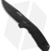 SOG Knives SOG-TAC AU Drop Point Automatic Knife Black Aluminum (3.4" Black) 1 SOG Knives SOG-TAC AU Drop Point Automatic Knife Black Aluminum (3.4" Black) -Knife Sale Shop SOG Knives SOG TAC AU Auto Black Black BHQ 119258 jr