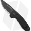 SOG Knives SOG-TAC AU Compact Automatic Knife Black (3" Black Serr) -Knife Sale Shop SOG Knives SOG TAC AU Compact Auto Black Black Serr 15 38 08 57 BHQ 119253 jr