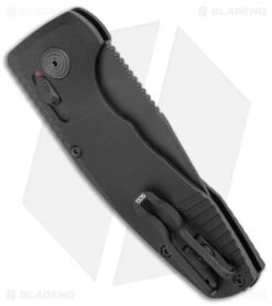 SOG Knives SOG-TAC AU Compact Automatic Knife Black (3" Black Serr) 8 SOG Knives SOG-TAC AU Compact Automatic Knife Black (3" Black Serr) -Knife Sale Shop SOG Knives SOG TAC AU Compact Auto Black Black Serr 15 38 08 57 BHQ 119253 jr side