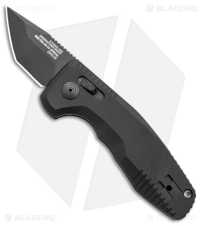 SOG Knives SOG-TAC AU Compact Auto Knife CA Special Tanto Black (2" Black) 3 SOG Knives SOG-TAC AU Compact Auto Knife CA Special Tanto Black (2" Black)