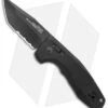 SOG Knives SOG-TAC AU Compact Tanto Automatic Knife Aluminum (2.9" Black Serr) -Knife Sale Shop SOG Knives SOG TAC AU Compact Auto Tanto Black Black Serr BHQ 119255 jr