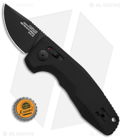 SOG Knives SOG-TAC AU Compact Automatic Knife CA Special Black (2" Black) 6 SOG Knives SOG-TAC AU Compact Automatic Knife CA Special Black (2" Black) - Image 4