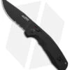 SOG Knives SOG-TAC AU Automatic Knife Black Aluminum (3.4" Black Serr) 1 SOG Knives SOG-TAC AU Automatic Knife Black Aluminum (3.4" Black Serr) -Knife Sale Shop SOG Knives TAC AU Automatic Knife Black 3in Black Serr BHQ 119259 td