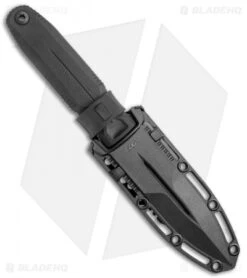 SOG Knives Pentagon FX Fixed Blade Knife Blackout G10 (4.75" Black) 8 SOG Knives Pentagon FX Fixed Blade Knife Blackout G10 (4.75" Black) -Knife Sale Shop SOG Pentagon FX Blackout Black 17 61 01 57 BHQ 119269 jr sheath