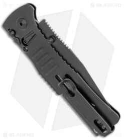 SOG SlimJim Black Assisted Opening Knife (3.18" Black Plain) SJ-32 8 SOG SlimJim Black Assisted Opening Knife (3.18" Black Plain) SJ-32 -Knife Sale Shop SOG SlimJim Black Assisted Opening Black BHQ 11534 jr side