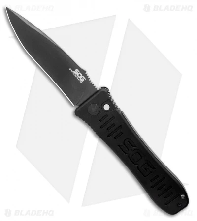 SOG Spec Elite II Automatic Knife (4" Black) SE-62 3 SOG Spec Elite II Automatic Knife (4" Black) SE-62