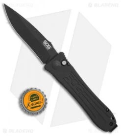 SOG Strat Ops Automatic Knife Black Canvas Micarta (3.5" Black) 9 SOG Strat Ops Automatic Knife Black Canvas Micarta (3.5" Black) -Knife Sale Shop SOG Strat Ops black canvas micarta black BHQ 52429 er size