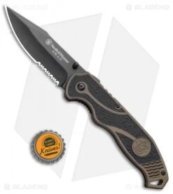 S&W SWAT II Thumb Stud Spring Assisted Knife (3.5" Black) -Knife Sale Shop SW SWAT II Thumb Stud Spring Assisted Knife Black BHQ 93637 kp bottle cap