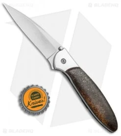 Santa Fe Stoneworks Customized Kershaw Leek A/O Knife Mammoth (3" Bead Blast) -Knife Sale Shop Santa Fe Stoneworks Customized Kershaw Leek Mammoth BB SF1660M BHQ 73788 jr bottlecap