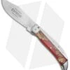 Schatt & Morgan Express #71 Automatic Knife Red Shock Wood (4.25" Satin)