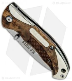 Old Timer Ironwood Spring Assisted Knife (2.75" Satin) 1084273 -Knife Sale Shop Schrade 900OT Ironwood SA Cap 1084273 BHQ 81274 jr spine