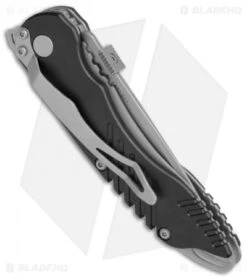 Schrade Extreme Survival Spring Assisted Knife Black ABS (3" Bead Blast) SCHA1 8 Schrade Extreme Survival Spring Assisted Knife Black ABS (3" Bead Blast) SCHA1 -Knife Sale Shop Schrade Extreme Survival Black ABS BB SCHA1 BHQ 2830 jr side