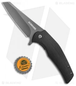 Schrade Torsion Liner Lock Knife Black G-10 (3.5" Black) 9 Schrade Torsion Liner Lock Knife Black G-10 (3.5" Black) -Knife Sale Shop Schrade G 10 UG Sheepsfoot Folding 1136037 BHQ 125133 jr bottlecap