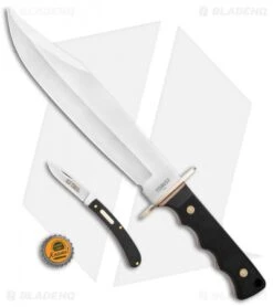 Schrade Old Timer OT Bowie Knife & Folder Black Polymer (10" Satin) 1158653 17 Schrade Old Timer OT Bowie Knife & Folder Black Polymer (10" Satin) 1158653 -Knife Sale Shop Schrade Old Timer OT Bowie Folder 1158653 BHQ 122407 jr bottlecap