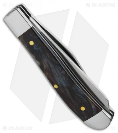 Schrade Imperial Trapper Knife 3.5" Red Swirl IMP16T 4 Schrade Imperial Trapper Knife 3.5" Red Swirl IMP16T - Image 2