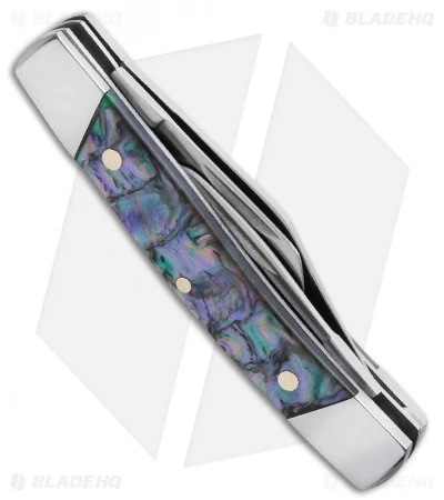 Schrade Imperial Small Stockman Knife 2.75" Abalone Swirl IMP19PRS 4 Schrade Imperial Small Stockman Knife 2.75" Abalone Swirl IMP19PRS - Image 2