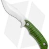 Skelton Bladeworks HellRaiser V2 Fixed Blade Curly Maple Green (4.13" Satin) -Knife Sale Shop Skelton Bladeworks HellRaiser V2 Curly Maple Green Satin BHQ 97059 jr