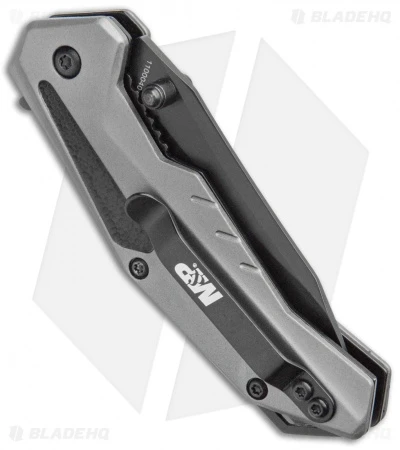 M&P M2.0 U.G. Assisted Knife Gray Aluminum (3" Black) 1100040 5 M&P M2.0 U.G. Assisted Knife Gray Aluminum (3" Black) 1100040 - Image 3