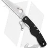 Spyderco ClipiTool Rescue Multi-Tool Knife Black G-10 (3.5" Satin Serr) C209GS -Knife Sale Shop Spyderco ClipiTool Rescue Multi Tool Black G 10 Satin Serr C209GS BHQ 78701 jr