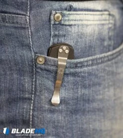 Spyderco Paramilitary 2 Knife Blue/Purple G-10 (3.4" Satin CPM-S110V) C81GPDBL2 -Knife Sale Shop Spyderco Paramilitary 2 Knife G 10 Satin S30V C81GP2 BHQ 7920 kp in pocket web