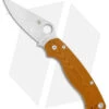 Spyderco Paramilitary 2 Knife Orange Aluminum Waves (3.4" Satin BD1N) C81ALPOR2 -Knife Sale Shop Spyderco Paramilitary 2 Orange Aluminum Satin BHQ 137753 jr