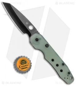 Spyderco M4 Smock Compression Lock Exclusive Knife Natural G-10 (3.5" Black) -Knife Sale Shop Spyderco Smock Compression Lock Exclusive Knife Natural G 10 Black C240GM4PBK BHQ 126451 jr bottlecap