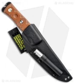 TOPS Knives BOB Brothers Of Bushcraft Knife Rocky Mountain (4.625" Black) -Knife Sale Shop TOPS BOB Brothers of Bushcraft Rocky Mountain Black TPBROS01RMT BHQ 96920 jr sheath